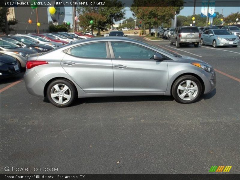 Titanium Gray Metallic / Gray 2013 Hyundai Elantra GLS