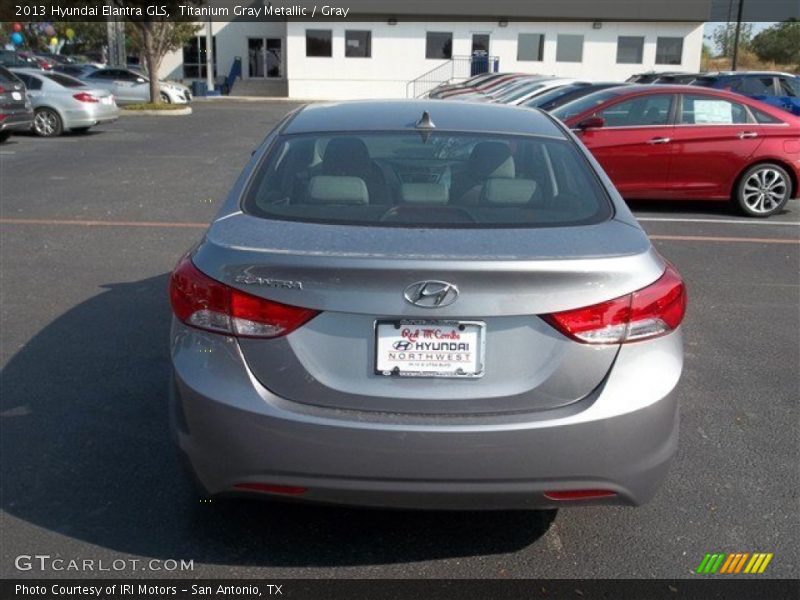Titanium Gray Metallic / Gray 2013 Hyundai Elantra GLS