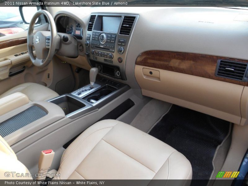Lakeshore Slate Blue / Almond 2011 Nissan Armada Platinum 4WD