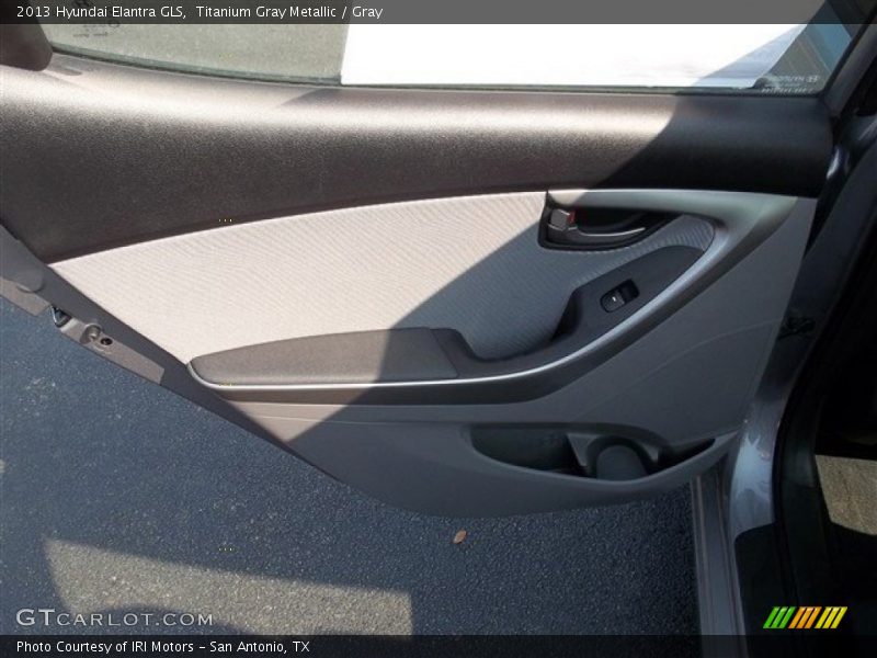 Titanium Gray Metallic / Gray 2013 Hyundai Elantra GLS