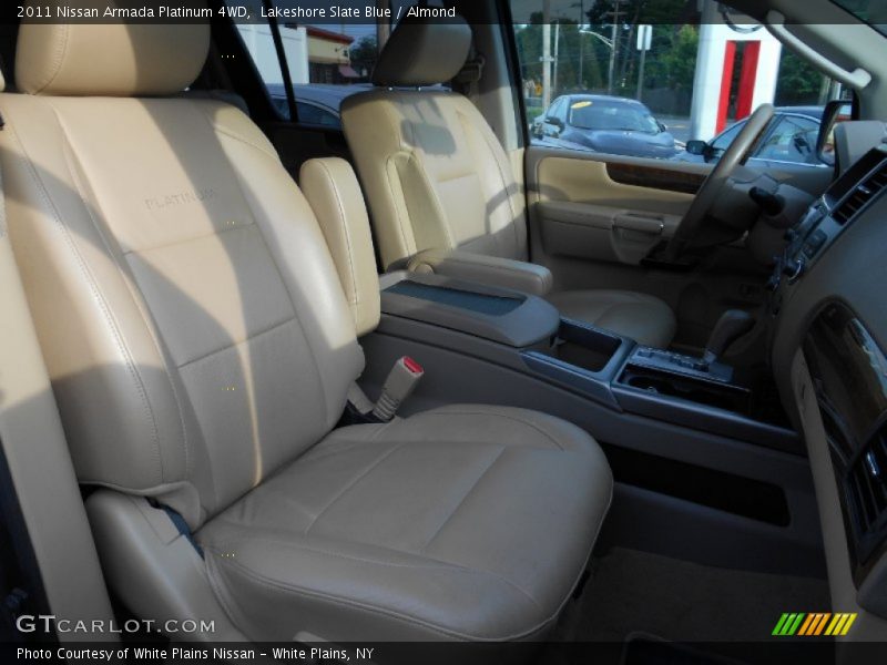 Lakeshore Slate Blue / Almond 2011 Nissan Armada Platinum 4WD