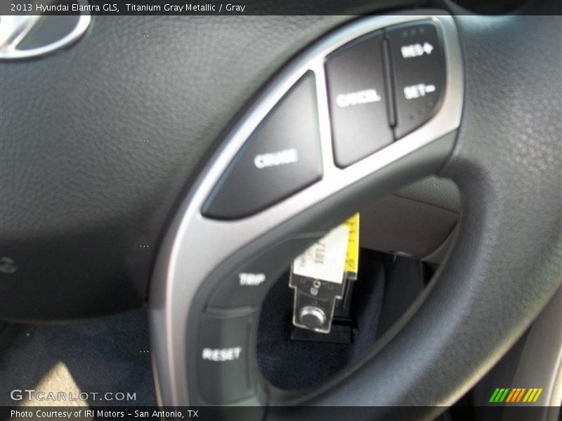 Titanium Gray Metallic / Gray 2013 Hyundai Elantra GLS