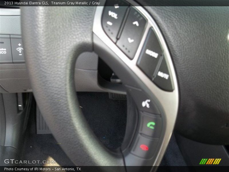 Titanium Gray Metallic / Gray 2013 Hyundai Elantra GLS