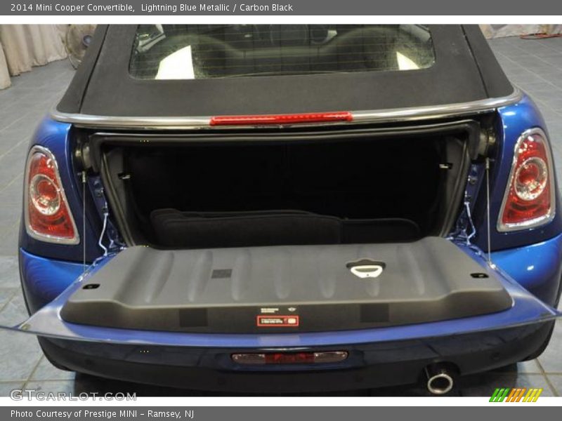 Lightning Blue Metallic / Carbon Black 2014 Mini Cooper Convertible