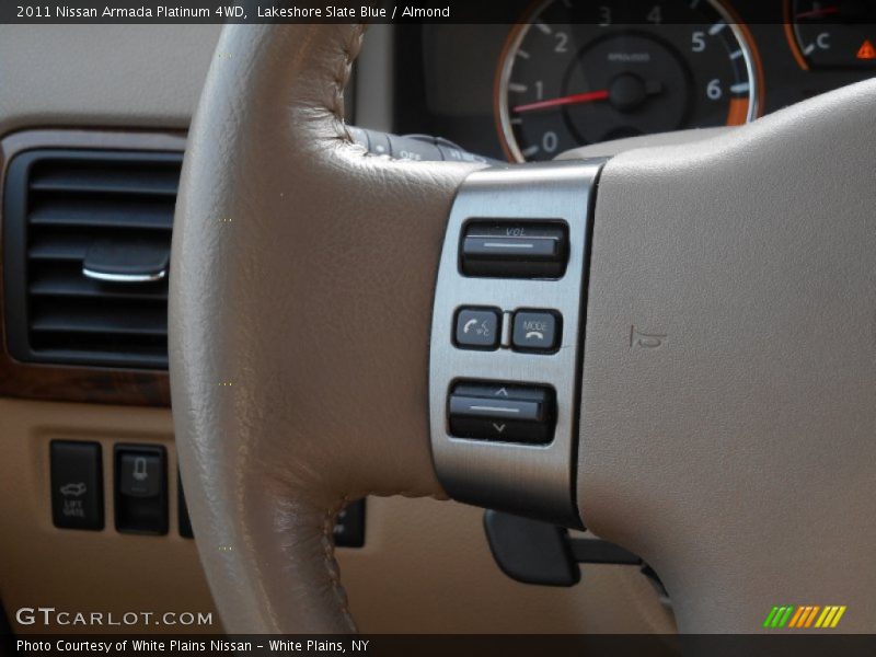 Lakeshore Slate Blue / Almond 2011 Nissan Armada Platinum 4WD