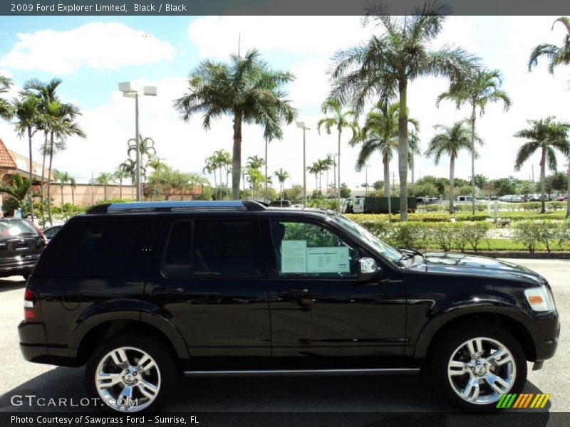 Black / Black 2009 Ford Explorer Limited