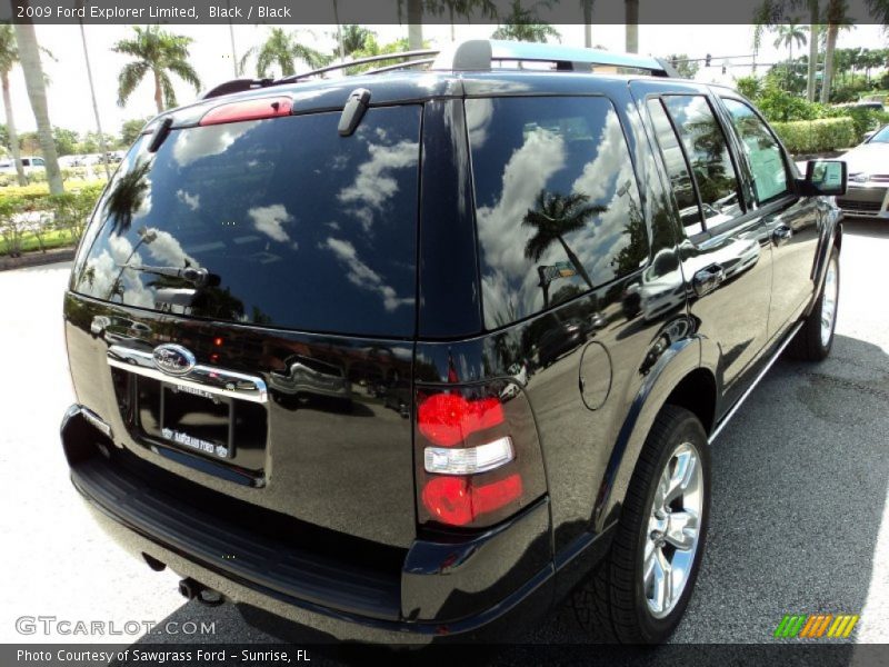Black / Black 2009 Ford Explorer Limited