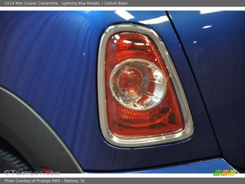 Lightning Blue Metallic / Carbon Black 2014 Mini Cooper Convertible