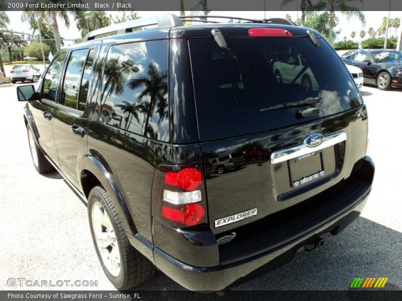 Black / Black 2009 Ford Explorer Limited