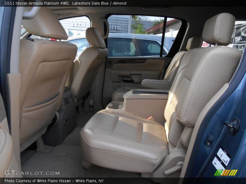 Lakeshore Slate Blue / Almond 2011 Nissan Armada Platinum 4WD