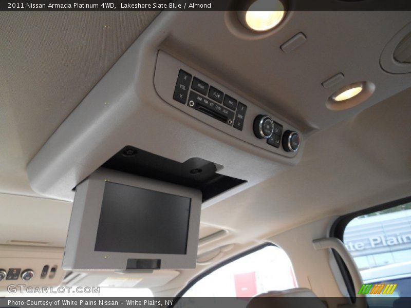 Lakeshore Slate Blue / Almond 2011 Nissan Armada Platinum 4WD