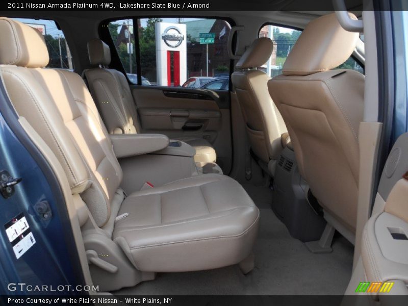 Lakeshore Slate Blue / Almond 2011 Nissan Armada Platinum 4WD