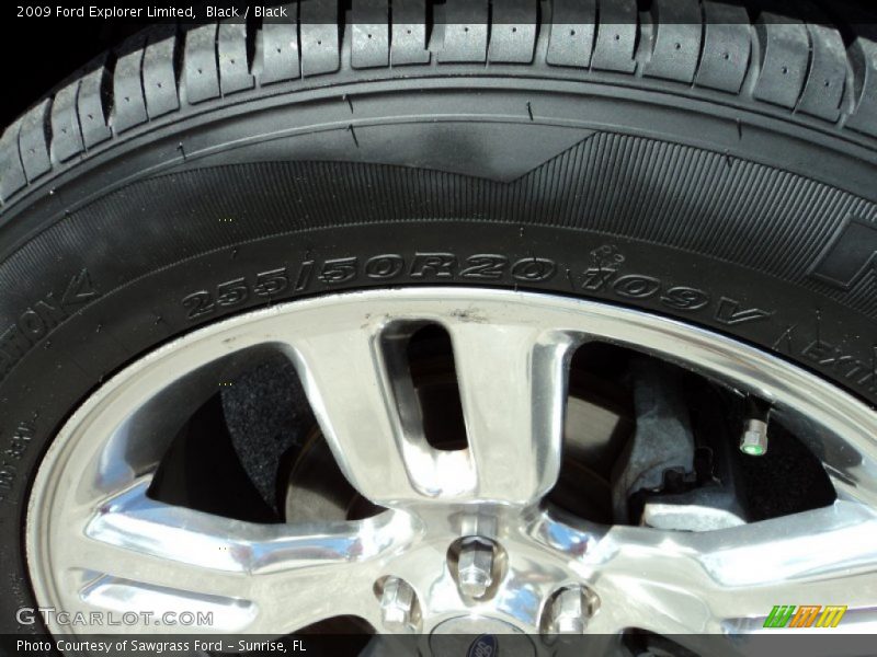 Black / Black 2009 Ford Explorer Limited