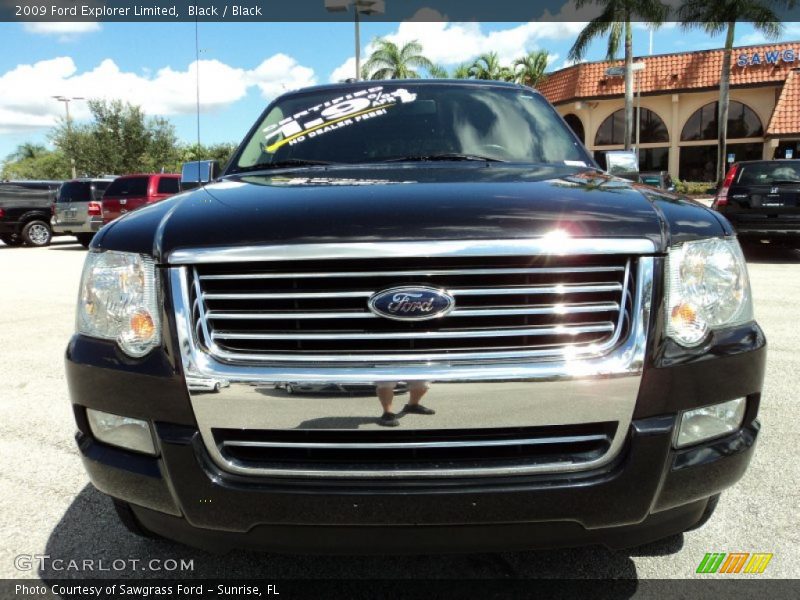 Black / Black 2009 Ford Explorer Limited