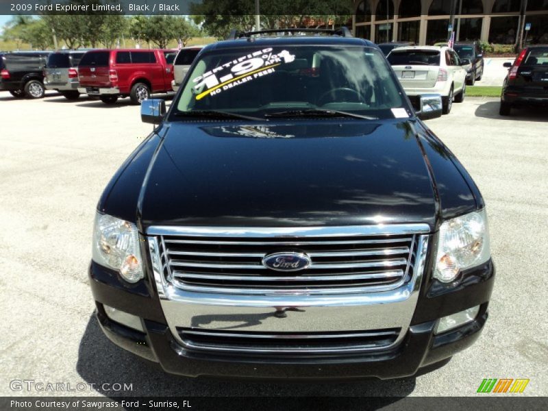 Black / Black 2009 Ford Explorer Limited