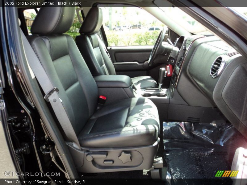Black / Black 2009 Ford Explorer Limited