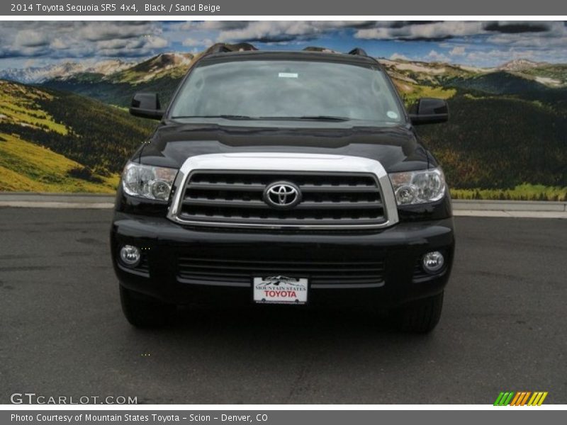 Black / Sand Beige 2014 Toyota Sequoia SR5 4x4