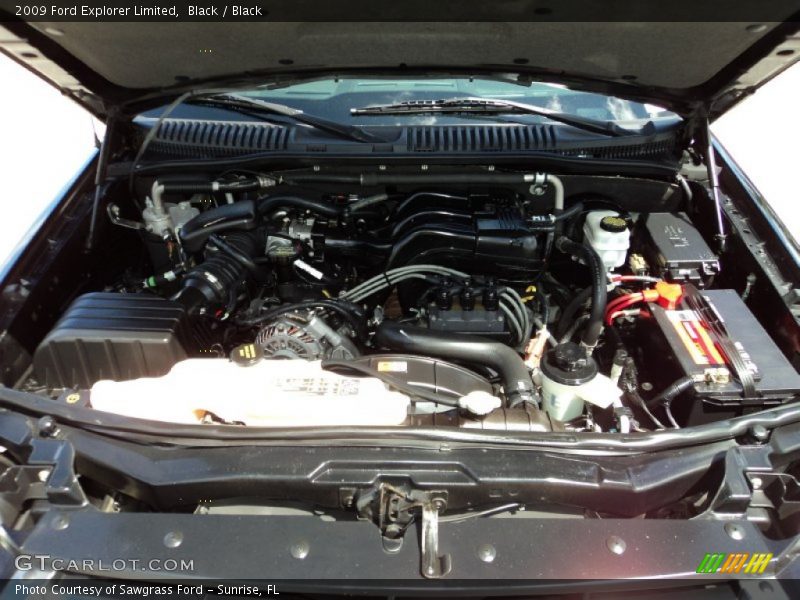 Black / Black 2009 Ford Explorer Limited