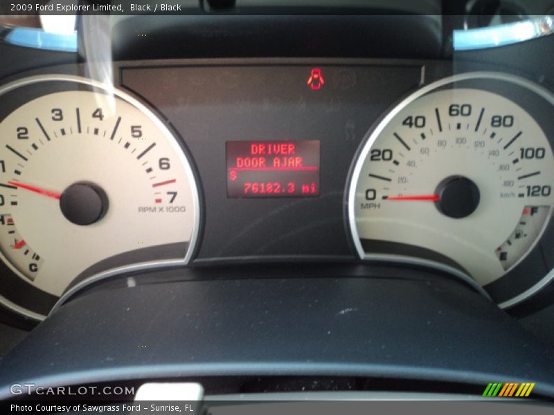 Black / Black 2009 Ford Explorer Limited