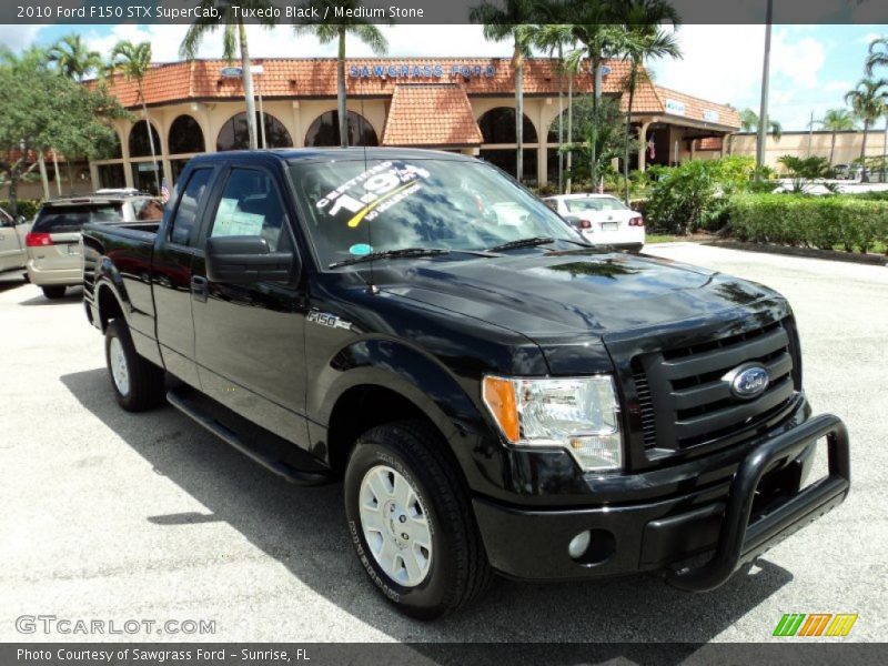 Tuxedo Black / Medium Stone 2010 Ford F150 STX SuperCab