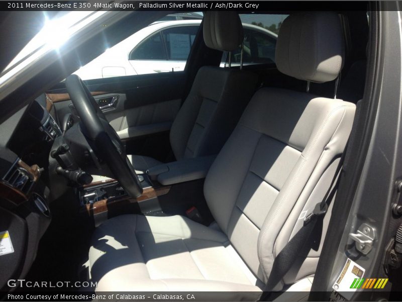 Palladium Silver Metallic / Ash/Dark Grey 2011 Mercedes-Benz E 350 4Matic Wagon