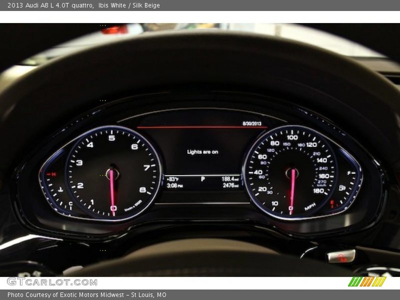  2013 A8 L 4.0T quattro L 4.0T quattro Gauges