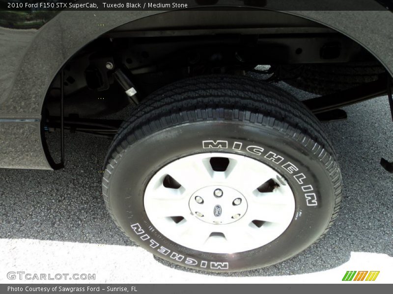 Tuxedo Black / Medium Stone 2010 Ford F150 STX SuperCab