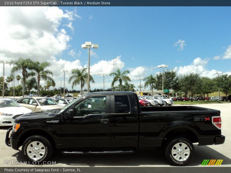 Tuxedo Black / Medium Stone 2010 Ford F150 STX SuperCab
