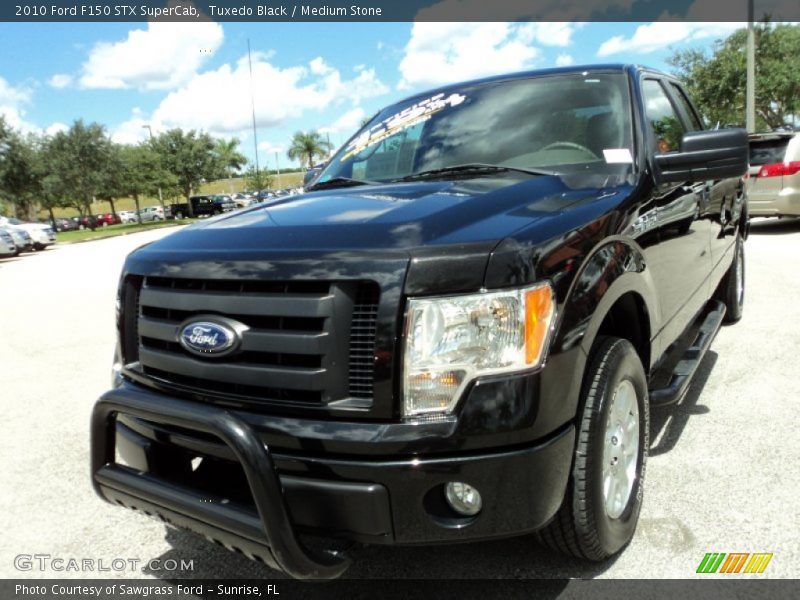 Tuxedo Black / Medium Stone 2010 Ford F150 STX SuperCab