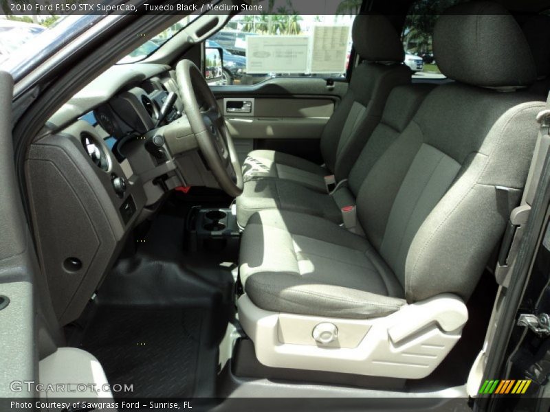Tuxedo Black / Medium Stone 2010 Ford F150 STX SuperCab