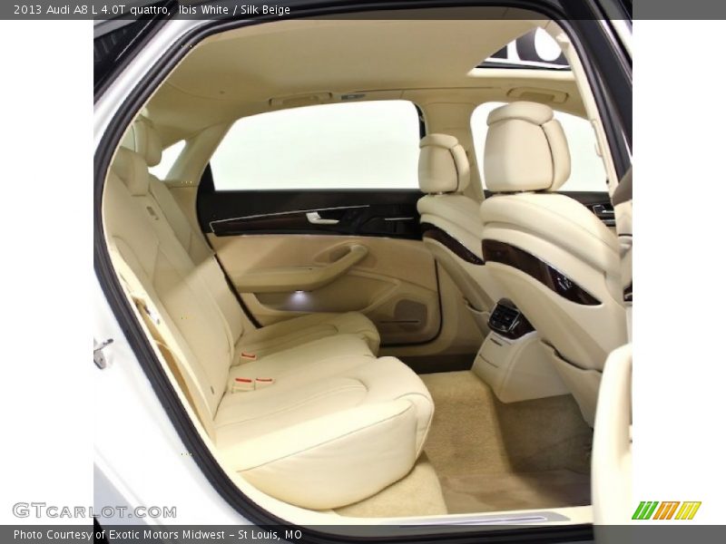 Rear Seat of 2013 A8 L 4.0T quattro