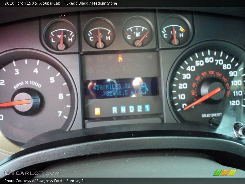 Tuxedo Black / Medium Stone 2010 Ford F150 STX SuperCab