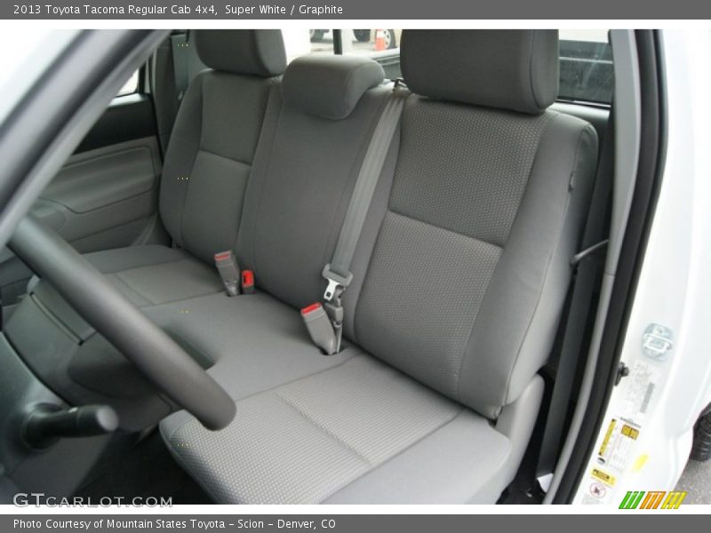 Super White / Graphite 2013 Toyota Tacoma Regular Cab 4x4