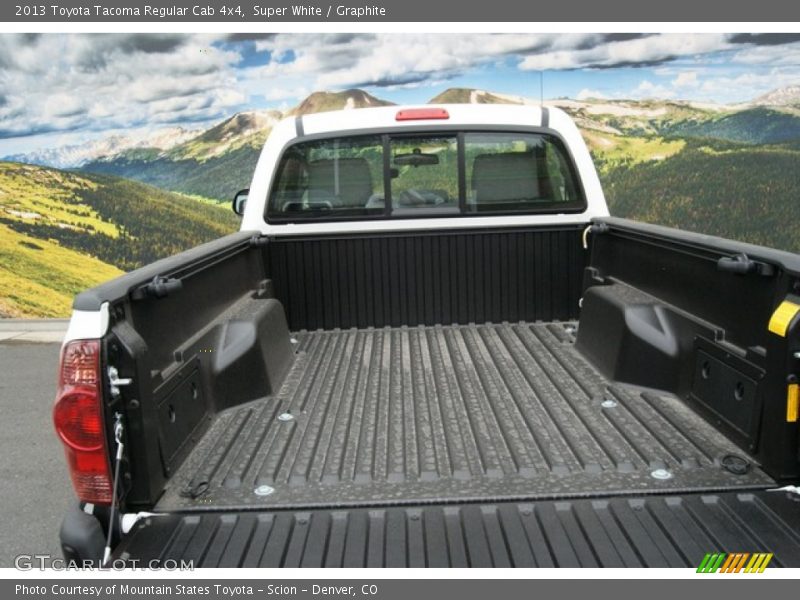 Super White / Graphite 2013 Toyota Tacoma Regular Cab 4x4