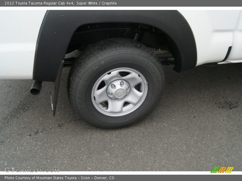 Super White / Graphite 2013 Toyota Tacoma Regular Cab 4x4