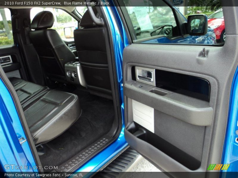 Blue Flame Metallic / Black 2010 Ford F150 FX2 SuperCrew