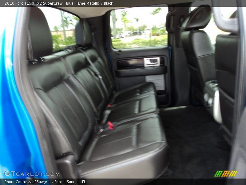 Blue Flame Metallic / Black 2010 Ford F150 FX2 SuperCrew