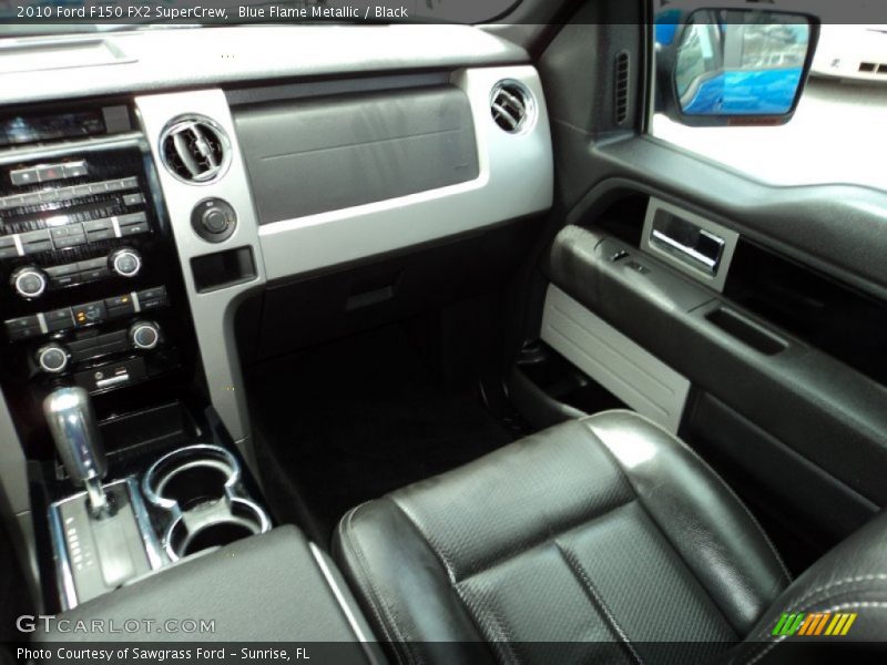 Blue Flame Metallic / Black 2010 Ford F150 FX2 SuperCrew