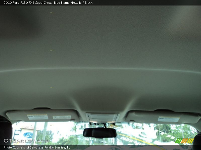 Blue Flame Metallic / Black 2010 Ford F150 FX2 SuperCrew