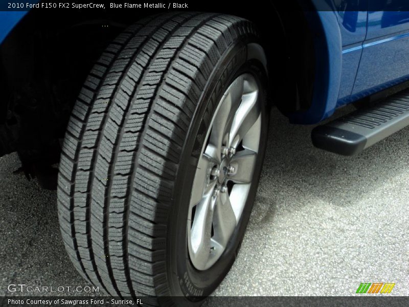 Blue Flame Metallic / Black 2010 Ford F150 FX2 SuperCrew