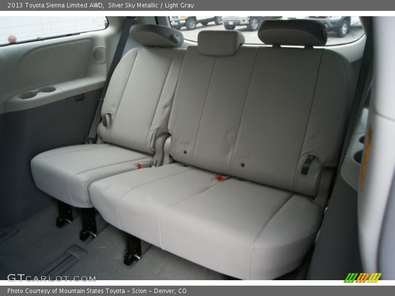 Silver Sky Metallic / Light Gray 2013 Toyota Sienna Limited AWD