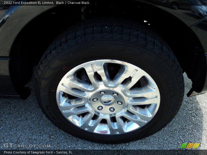 Black / Charcoal Black 2012 Ford Expedition EL Limited