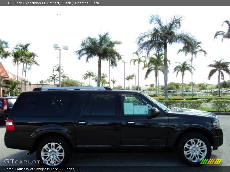 Black / Charcoal Black 2012 Ford Expedition EL Limited
