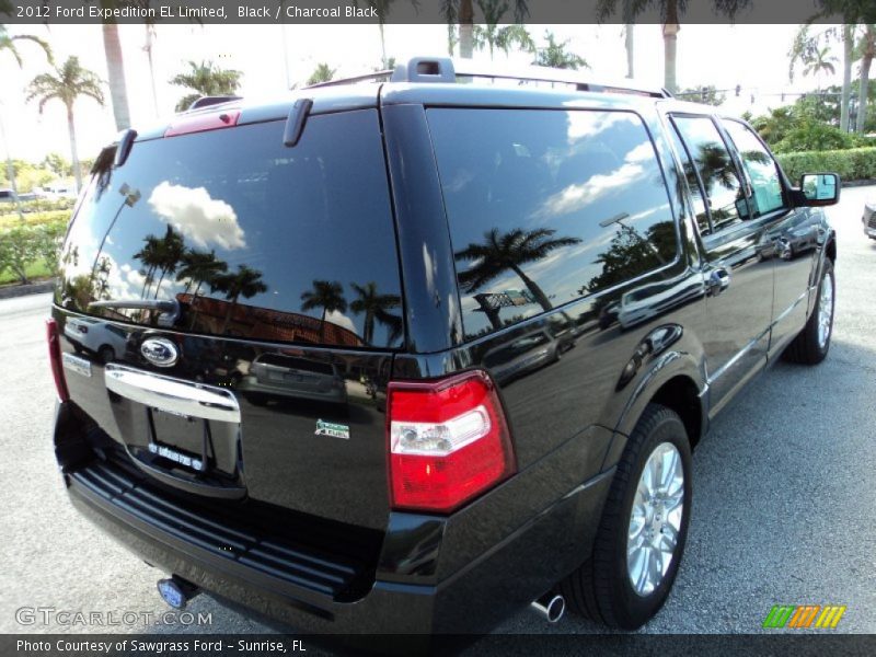 Black / Charcoal Black 2012 Ford Expedition EL Limited