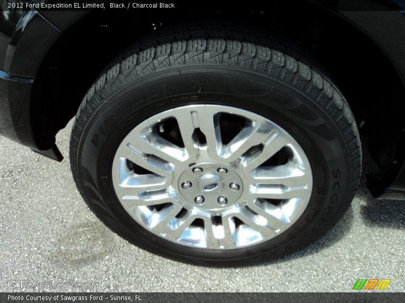 Black / Charcoal Black 2012 Ford Expedition EL Limited