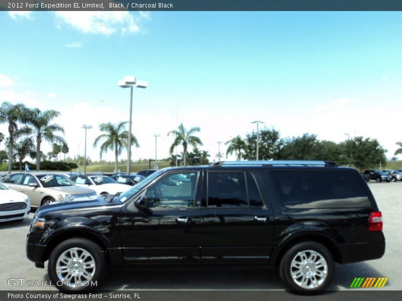Black / Charcoal Black 2012 Ford Expedition EL Limited