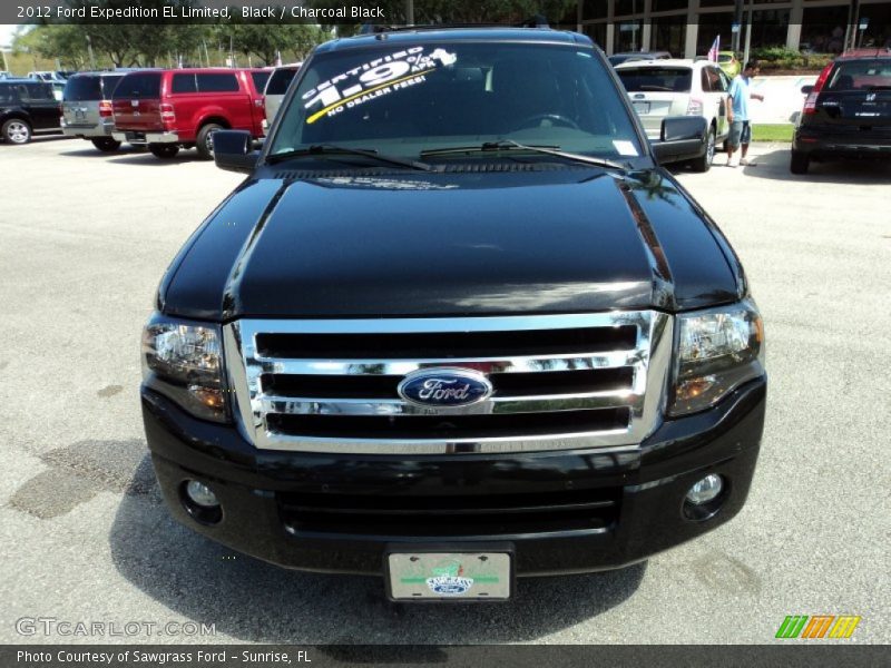 Black / Charcoal Black 2012 Ford Expedition EL Limited