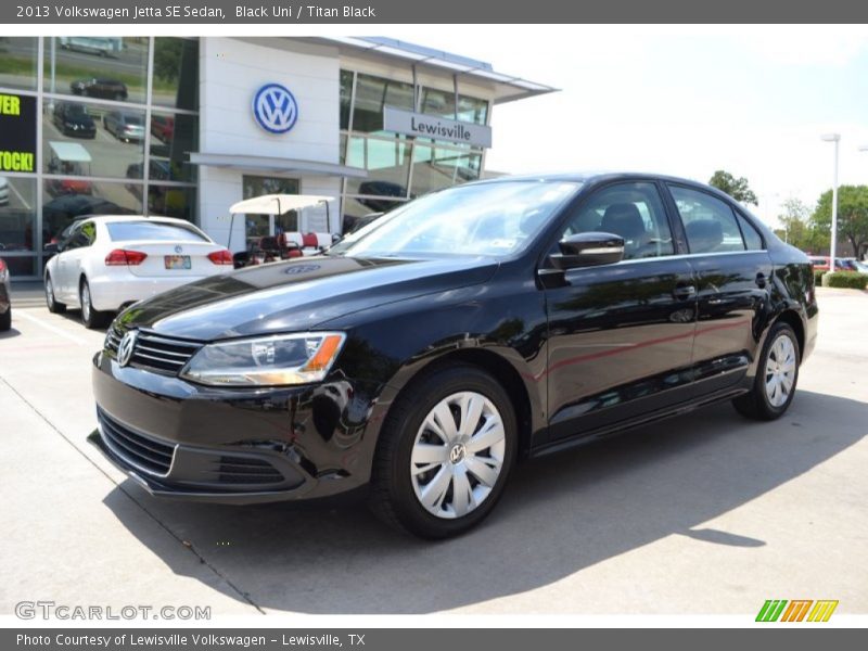 Black Uni / Titan Black 2013 Volkswagen Jetta SE Sedan