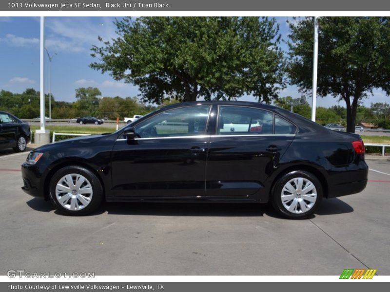 Black Uni / Titan Black 2013 Volkswagen Jetta SE Sedan