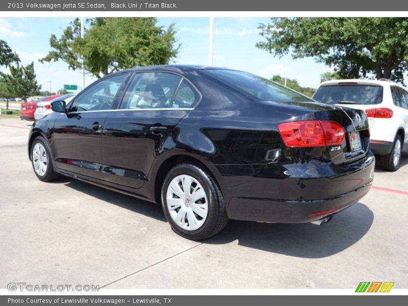 Black Uni / Titan Black 2013 Volkswagen Jetta SE Sedan